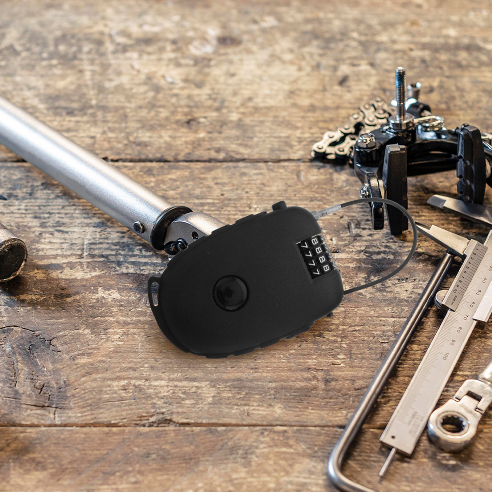 2Pcs Portable Retractable Stre - đánh giá và giá Cable Lock Flexible