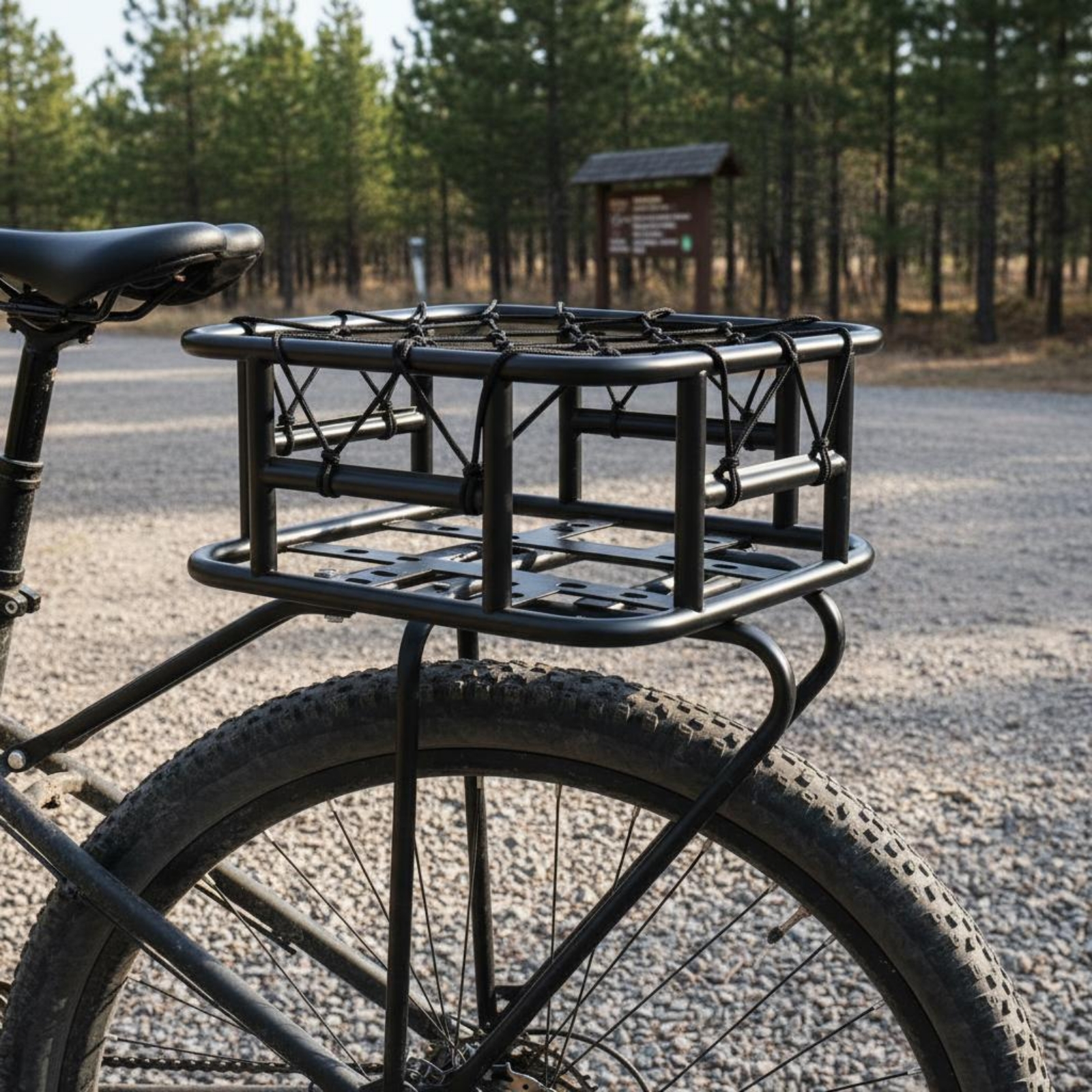 Mountain Bike Rear Basket Rust - đánh giá và giá Waterproof Cycling Commute