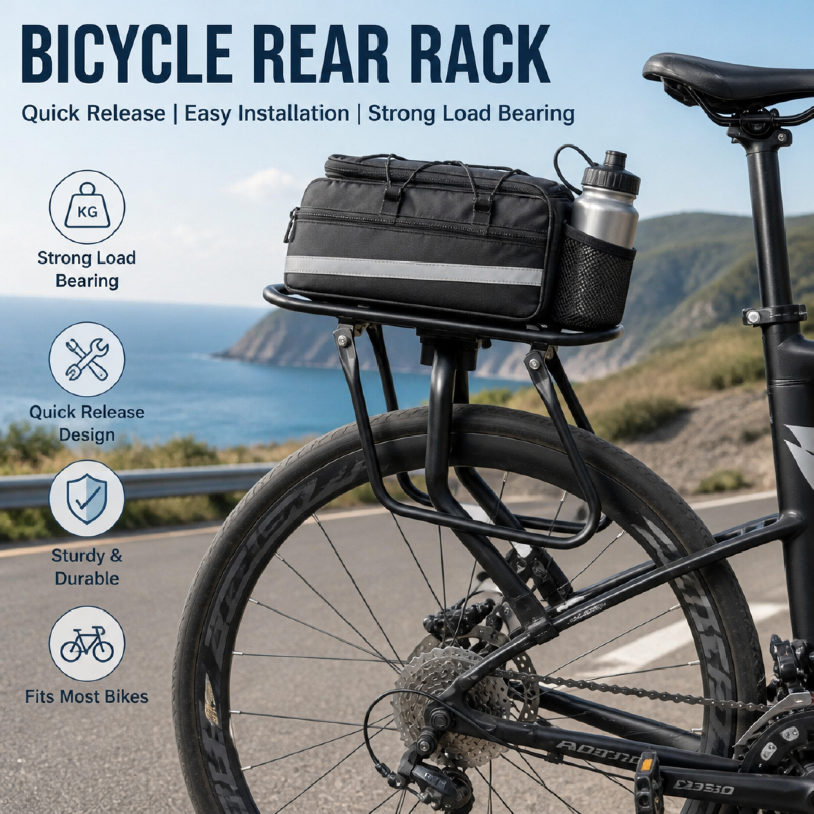 Quick Release Cycle Cargo Rack - đánh giá và giá Cycling Commuter