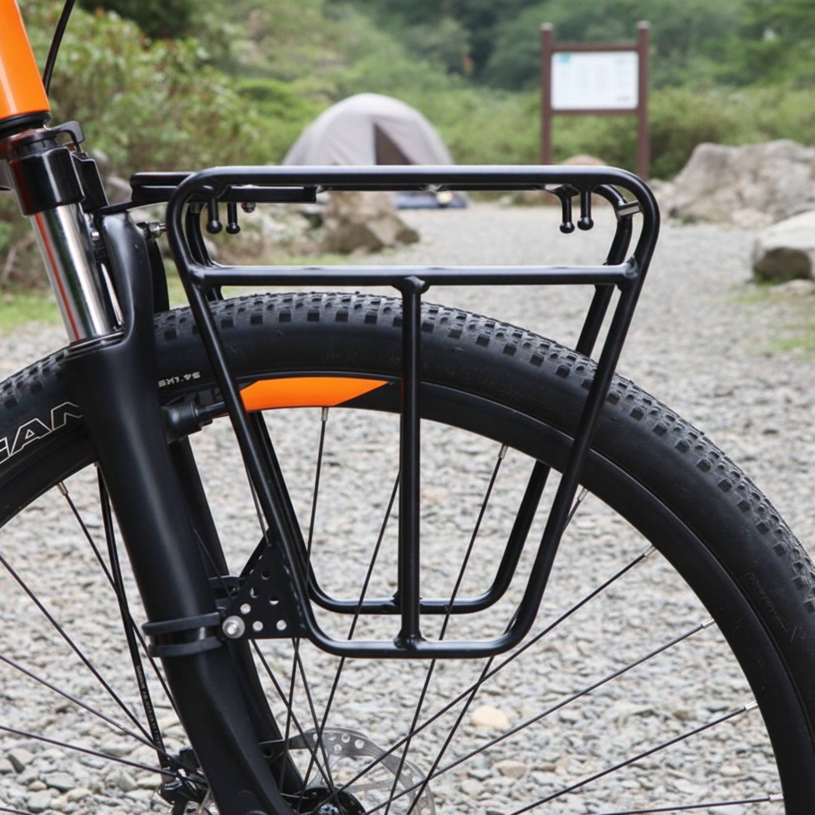 Front Cycle Cargo Rack Rigid B - đánh giá và giá Cycling Commuter