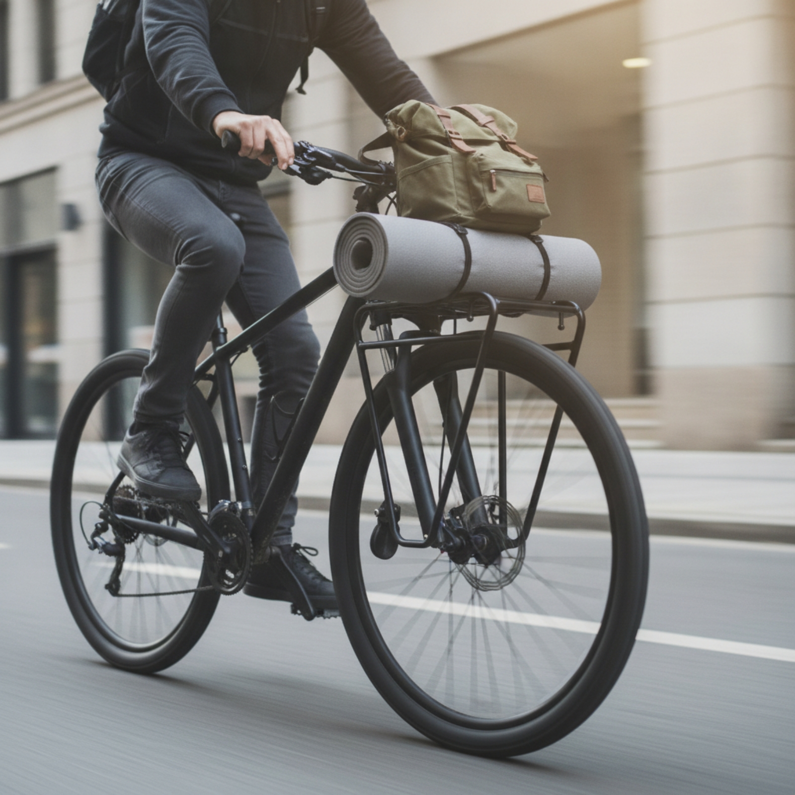 Front Cycle Cargo Rack Rigid B - đánh giá và giá Cycling Commuter