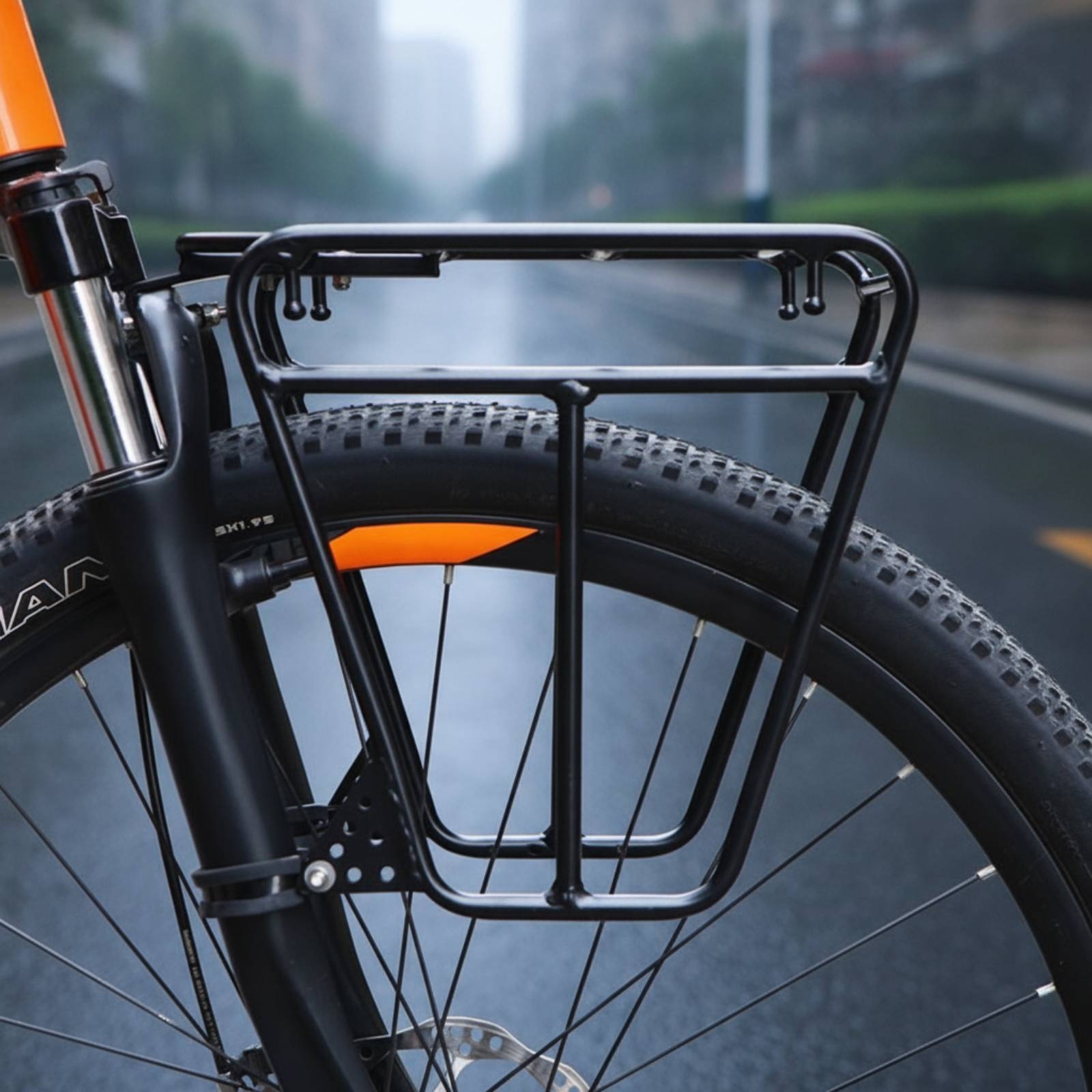 Front Cycle Cargo Rack Rigid B - đánh giá và giá Cycling Commuter