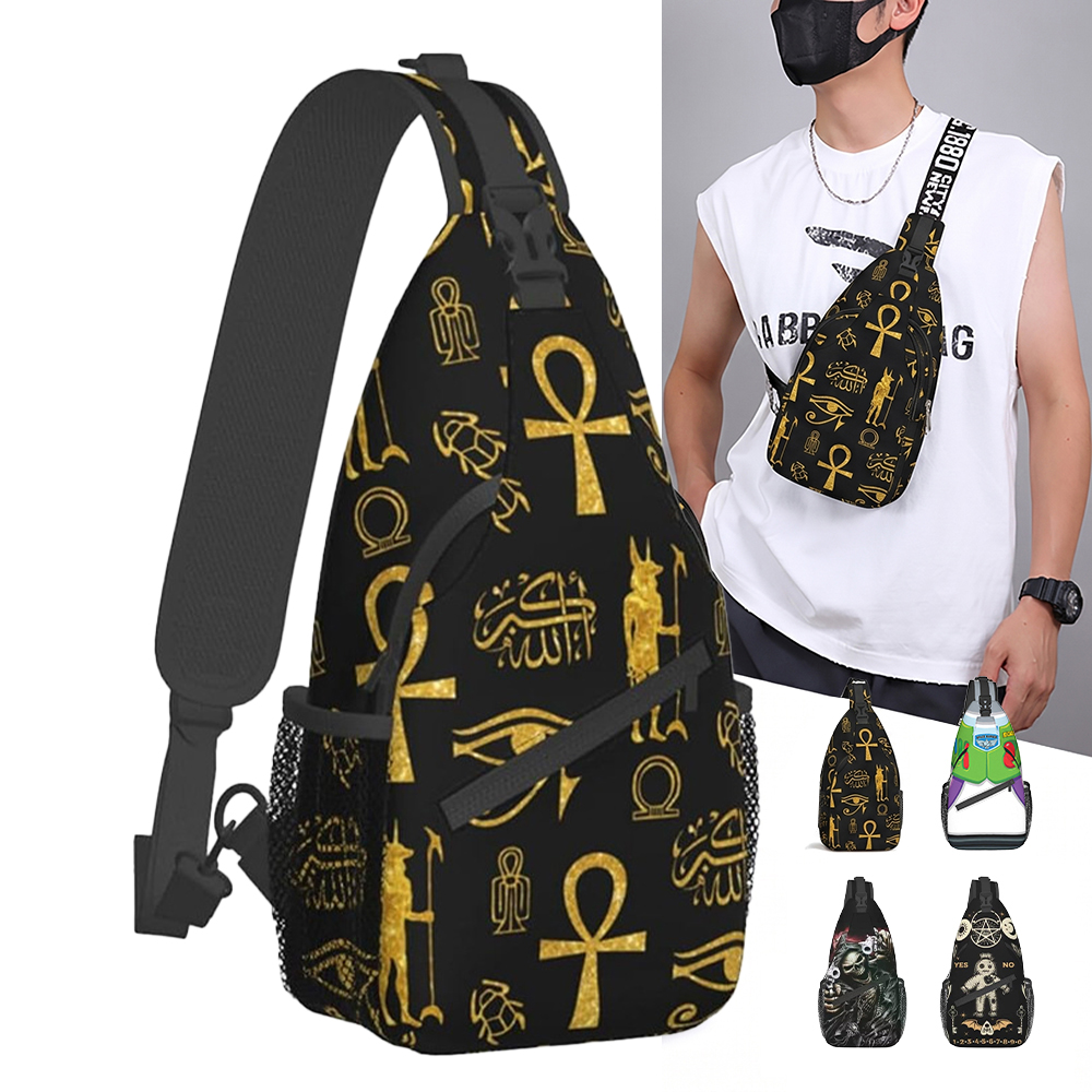 Men Crossbody Sling Chest Bag  - đánh giá và giá Cycling Commute Essentials
