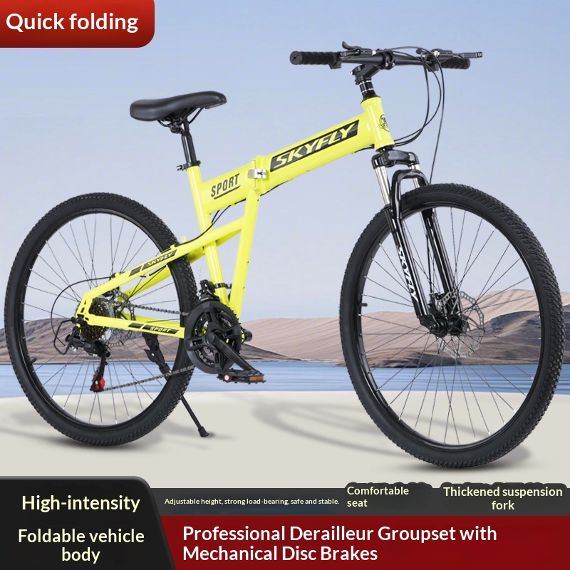 Folding Mountain Bike Portable - đánh giá và giá Cycling Commute Speed