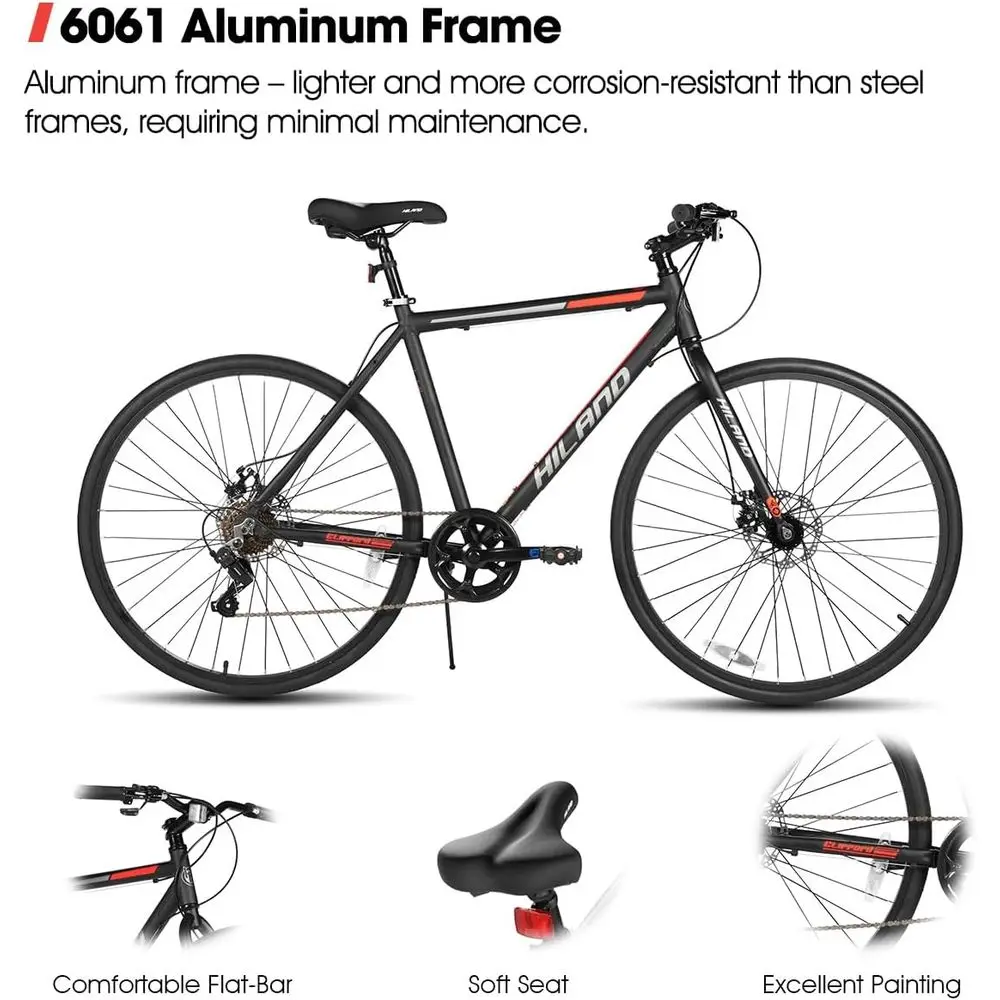 7-Speed Urban Commuter Hybrid  - đánh giá và giá Cycling Commute Speed
