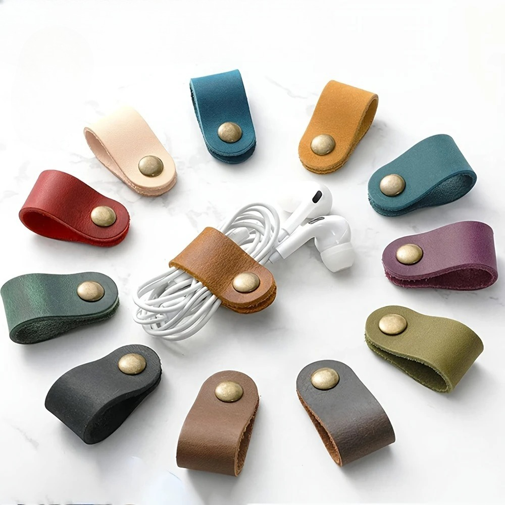 2/5/10pcs Random Color PU Leat - đánh giá và giá Cable Lock Flexible