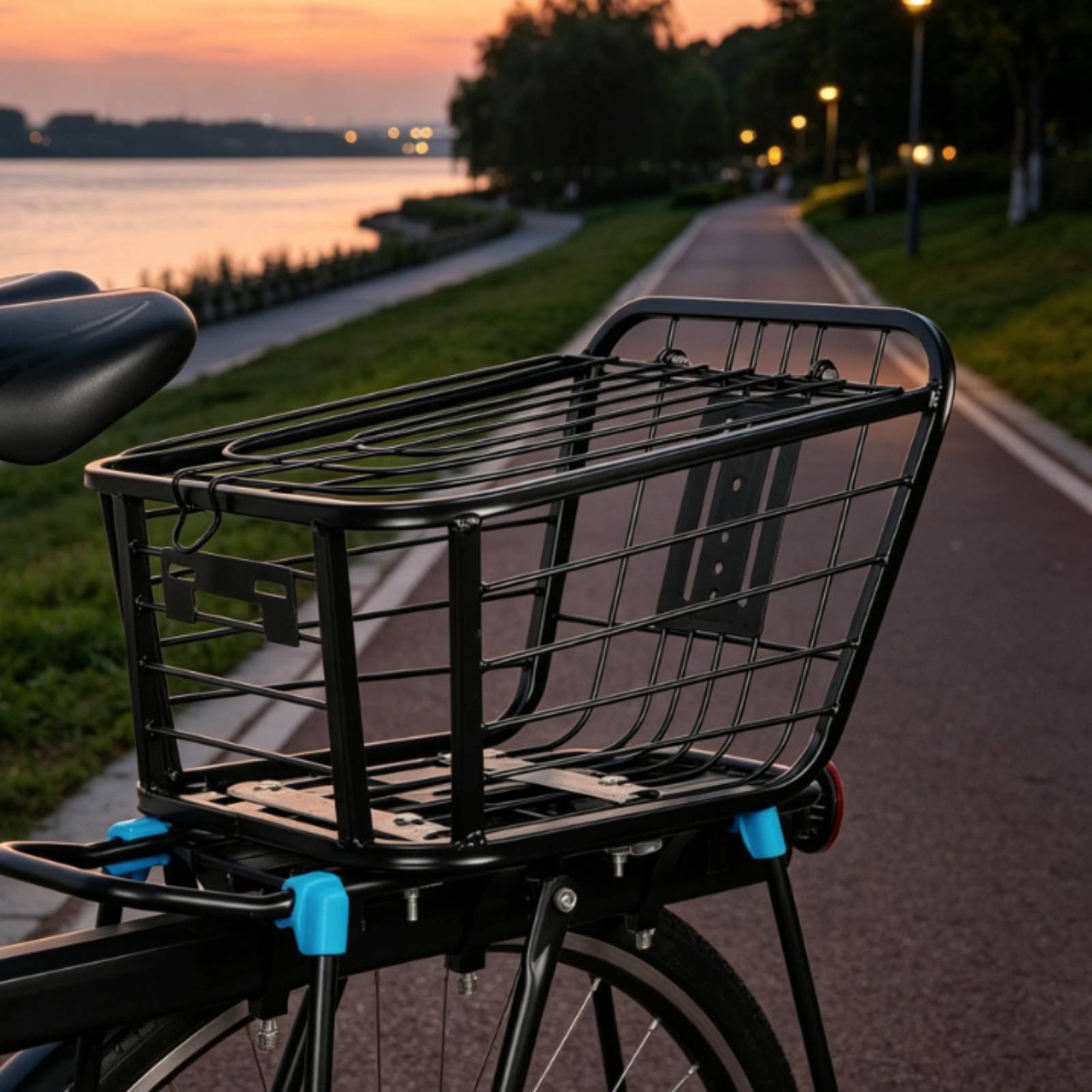 Folding Rear Bike Basket Folda - đánh giá và giá Cycling Commuter
