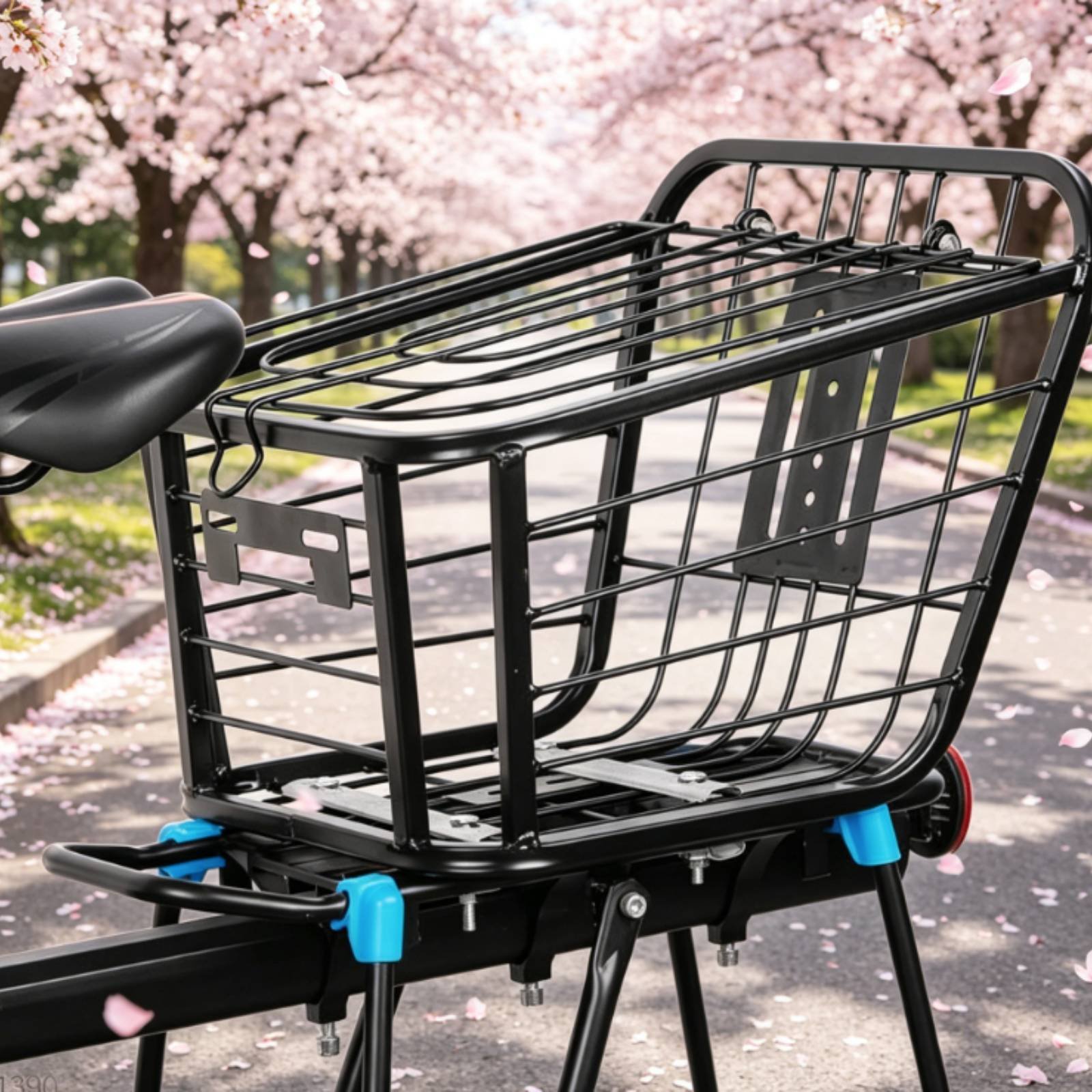 Folding Rear Bike Basket Folda - đánh giá và giá Cycling Commuter