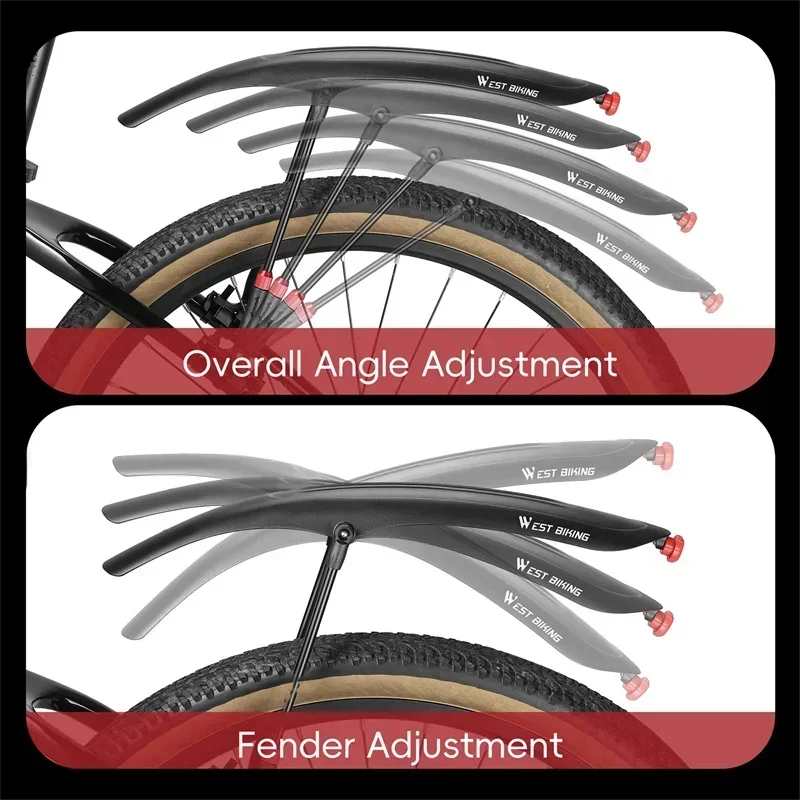 WEST BIKING Mountain Bike Fend - đánh giá và giá Fender Mudguard Set
