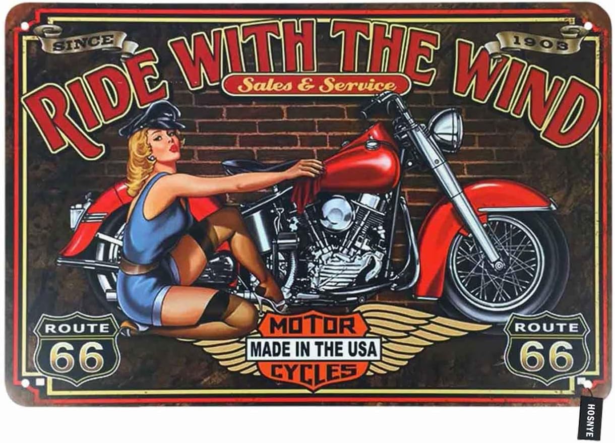 HOSNYE Motor Cycles Pin Up Gir - đánh giá và giá Cycling Quote