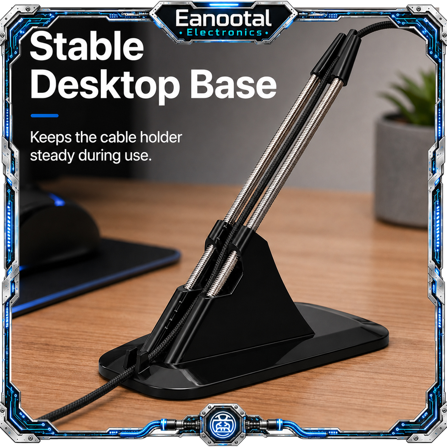 Mouse Cable Holder Computer PC - đánh giá và giá Cable Lock Flexible