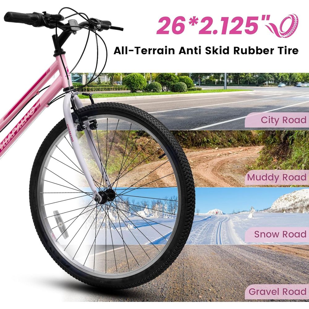 21-Speed 24/26 Inch Women's Mo - đánh giá và giá Cycling Commute Speed